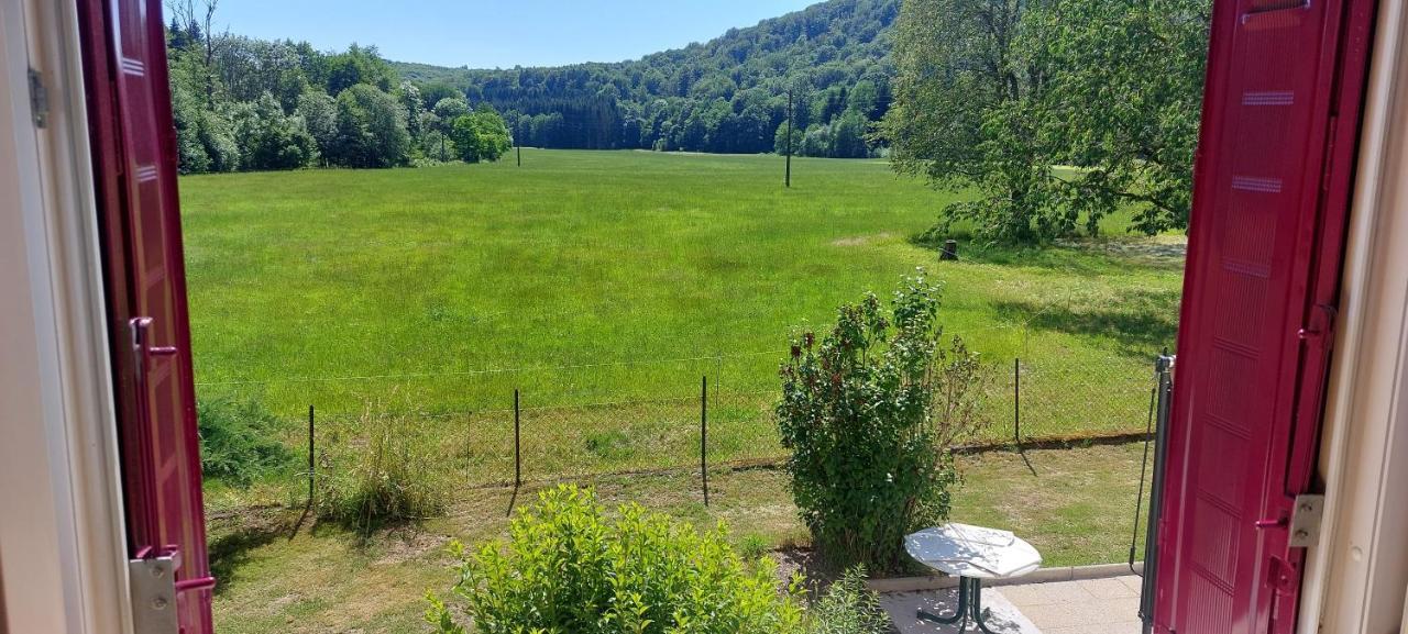 Вилла Ferme De La Grange Du Bas Saint-Bresson Экстерьер фото