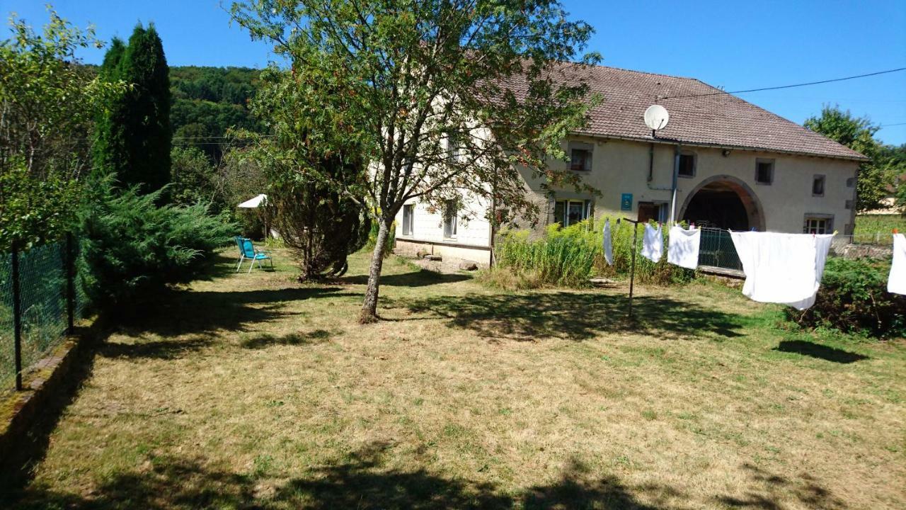 Вилла Ferme De La Grange Du Bas Saint-Bresson Экстерьер фото